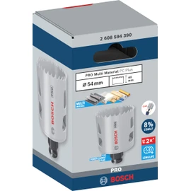 Bosch 1x PRO Multi Material Power Change Plus Hole Saw (for Softwood, Drywall, Ø 54 mm, Professional Accessory Rotary Drill/Drivers)