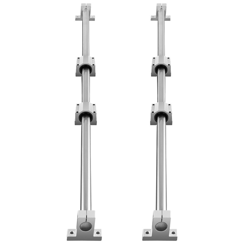 VEVOR Linear Rail Slide SFC20-1000mm 2 PCS 39.4 in/1000mm SFC20