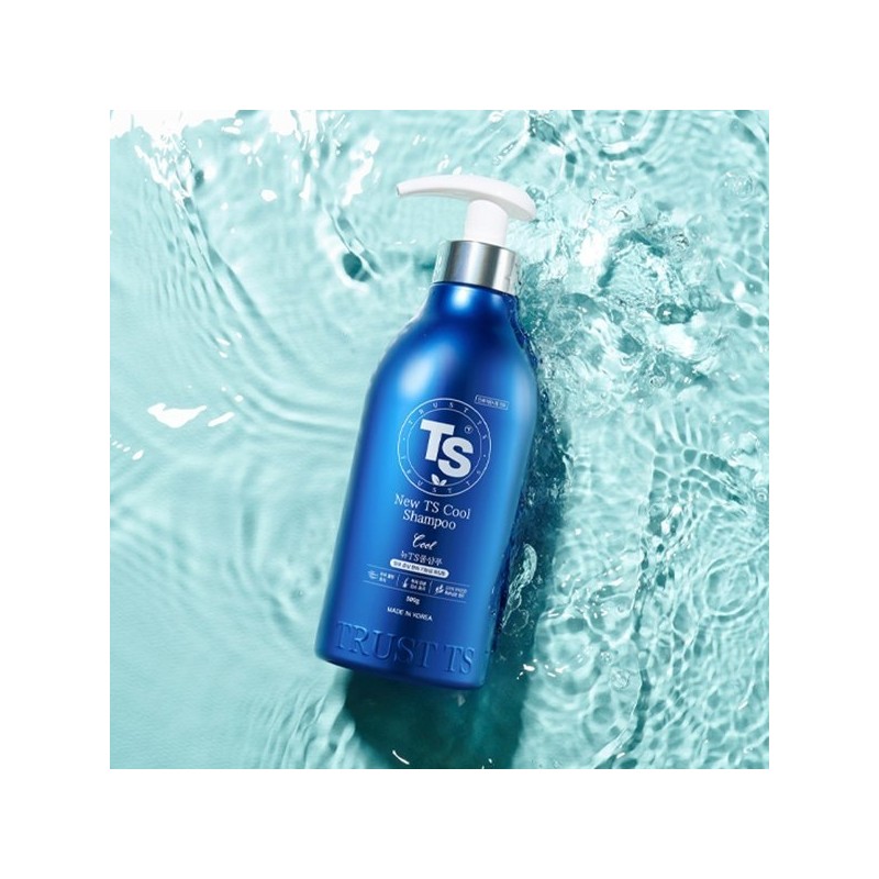(TS Trillion) New TS Cool Shampoo 500g 2 packs /