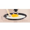 Egg Frying Pan Even Heating Versatile Ergonomic Heat Resistant Anti