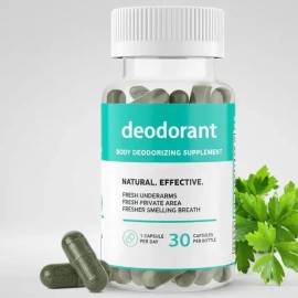 Desodorante Interno Suplemento Natural Oral 30 Capsulas