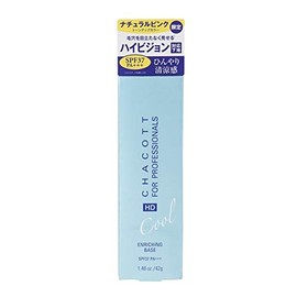 Chacott SPF37PA+++ Enriching Cool Base, Natural Pink, 1030 UV Protection