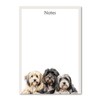 PartiKraft Tibetan Terrier Dog To Do List - A6 Notepad