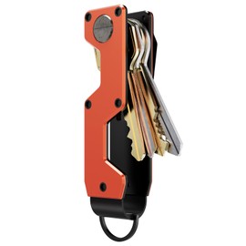 MINBERAND Key Organizer Compact Key Holder Metal Key Chain Minimalist key case key holder for keychain Secures 1-5 Keys(