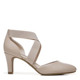 LifeStride Womens Gallery Pump Tender Taupe 8 W