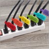 Cable Labels Cable Labelling Reusable Pack of 35 White Writable
