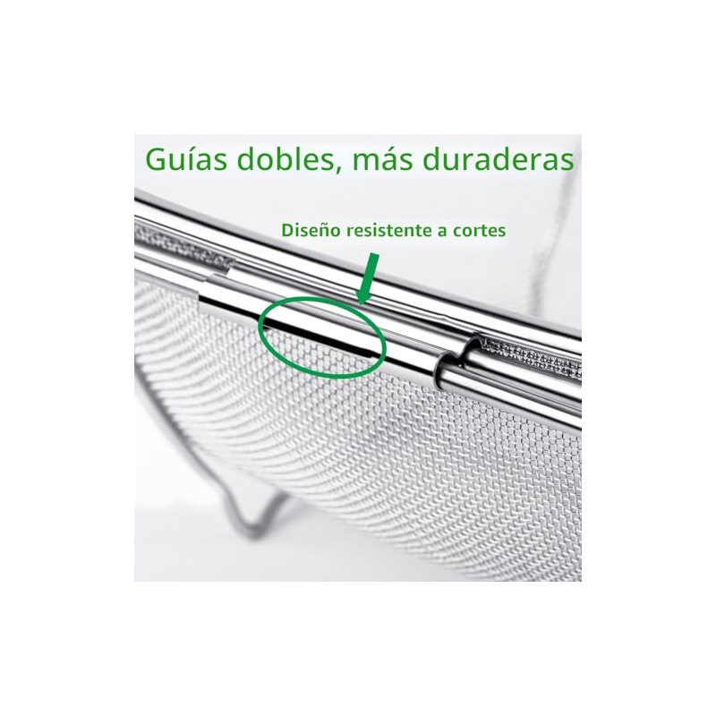 ExcelSteel Colador de acero inoxidable., Stainless