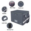 ENGPOW File Box with Lock, Fireproof Document Box with Zipper