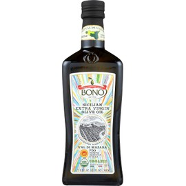 Bono Val di Mazara Sicilian PDO Organic Extra Virgin Olive Oil, 16.9 Fl Oz