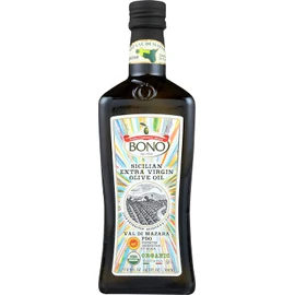Bono Val di Mazara Sicilian PDO Organic Extra Virgin Olive Oil, 16.9 Fl Oz