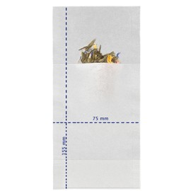 RSVP International Endurance Finium Collection Loose Leaf Tea Filter, Small Bags, 100 Count, Flip-Top