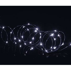 Pines and Needles LBPW200IW 200 Pin Wire Timer Lights - Ice White