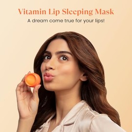 The Face Shop - Mascarilla nocturna de labios con vitamina C - Tratamiento hidratante para labios radiantes con efecto glow - K-beauty coreano origina