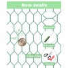 Garden Poultry Green Chicken Wire - 16.5 '' × 157