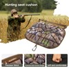 BLISSWILL Hunting seat Cushion，Stadium Cushion，100% Memory Foam Silent Lightweight for