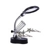 AIMALL LED Magnifier Soldering Iron Stand, Third Hand Helping Station