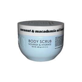 CIROA Coconut & Macadamia Oil Body Scrub. Nourish & Hydrate 21.2 oz