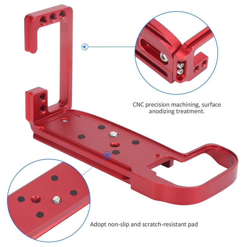 Aluminum Alloy Quick Release L Type Vertical Plate for Canon