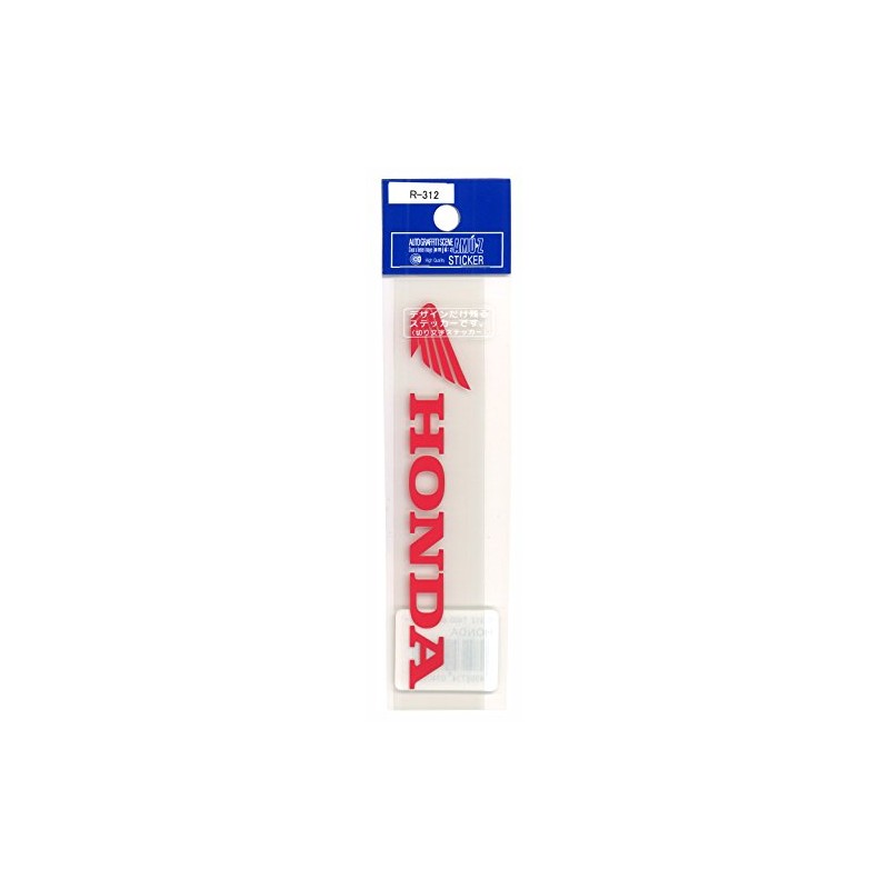 Toyo Mark HONDA Sticker Red 4.7 x 0.8 inches (120