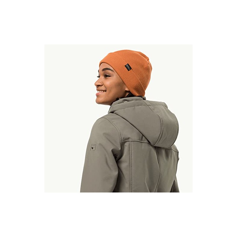 Jack Wolfskin Rib Baseball Cap, Orange case, One Size