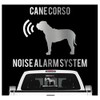 siviwonder Cane Corso Noise Alarm System Car Sticker Dog Foil