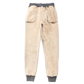 Yeokou Womens Sherpa Lined Sweatpants Winter Athletic Jogger Fleece Pants(Grey-S)