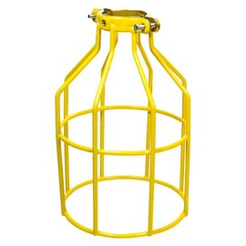 YI LIGHTING - Industrial Vintage Style Metal Lamp Guard Cage for Pendant String Lights and Vintage Lamp Holders Yellow (4)