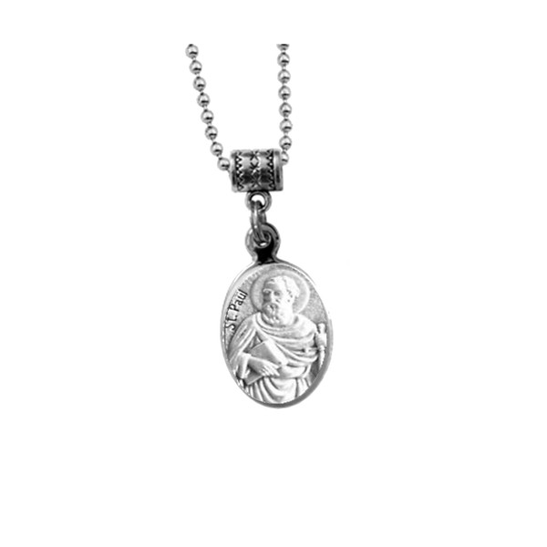 Gifts by Lulee, LLC Saints Peter and Paul Silver Oxidized