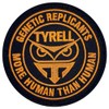 Patch Force Blade Runner Tyrell Genetic Replicants Owl Patch 2PC