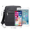 Cowhide Leather Purses and Bags Men and Women Small Messenger