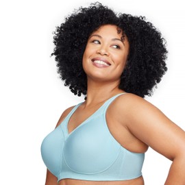 Glamorise Full Figure Plus Size MagicLift Seamless Sports Bra Wirefree #1006
