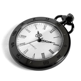 Fogitbok Vintage Pocket Watches for Men with Chains, Analog Pocketwatch for Women Roman No. Gifts for Dad/Grandpa Gifts for Him for Birthday