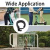 Runseaway 1Piece Front Round Locking Ring Folding Guard Ring for