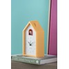 Karlsson Bright Yellow Modern Cuckoo Alarm Clock