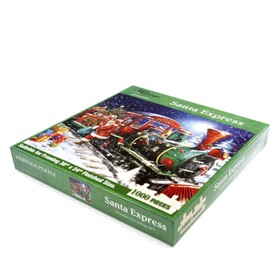 Heritage Puzzle Presents: Santa Express - 1000 Pieces - 30" x 24" Finished Size