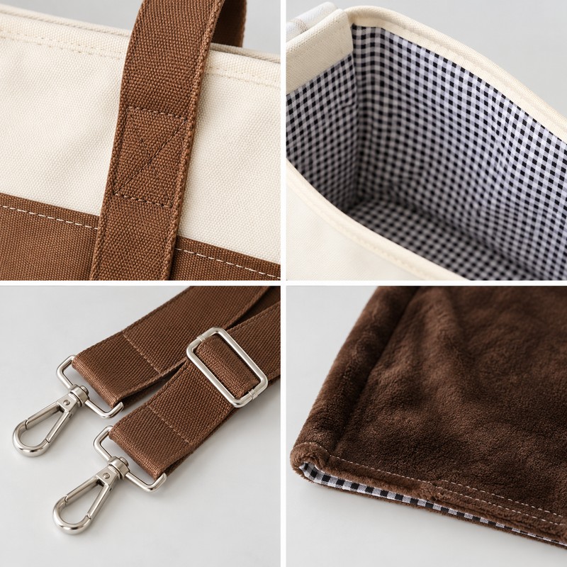 Breathable Pet Carrier Bag for Small Dogs and Cats –