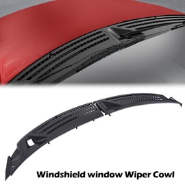ALLGOOD Outer Windshield Window Wiper Cowl Cover Panel, Compatible with Ford F150 2004 2005 2006 2007 2008, Outer Wiper Cowl Vent Grille