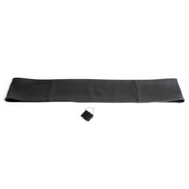 Richmond Auto Upholstery - Leather Steering Wheel Cover, Black 1999-2007 Ford F250 F350 F450 F550 Lariat