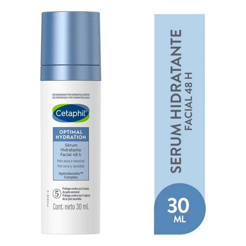 Sérum Facial Cetaphil Optimal Hydration Horas 30ml Seca Sensible Deshidratada