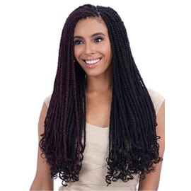 FreeTress Equal Synthetic Hair Braid - CUBAN TWIST 24" (27 - HONEY BLONDE)
