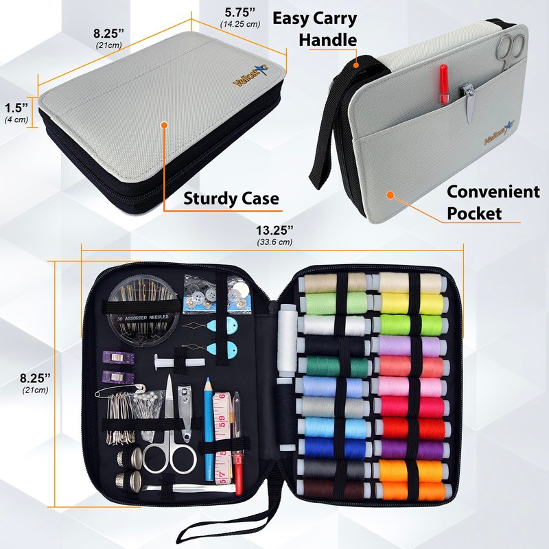 Easy to Use Sewing Kit for Adults and Kids -
