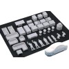 - Muebles Para Maquetas Escala 175 Blanco 90 Piezas -