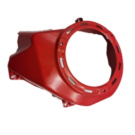 shiosheng Red Recoil Pull Starter Cooling Fan Cover Shroud For HONDA GX390 GX340 188F 5Kw 6.5Kw 11HP 13HP Engine Gas Generator Water Pump 19610-ZE3-700ZB