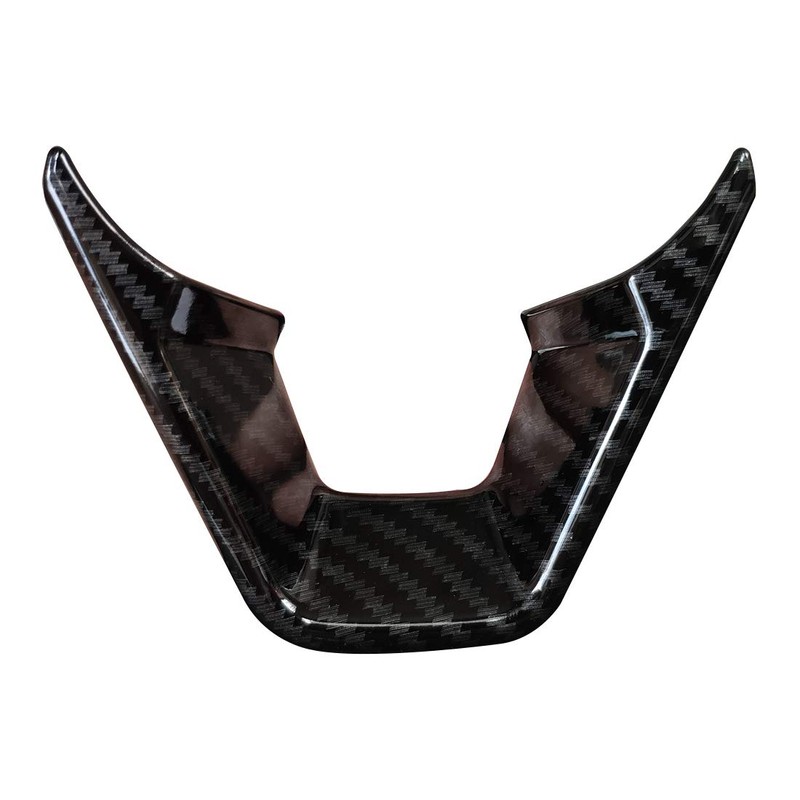 ruihe 3PCS Carbon Fiber Folor Steering Wheel Cover Fit for