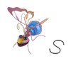 Outdoor Hanging Flying Appearance Bug Decoration Hanging Bug LED Light