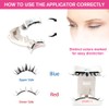 VEYESBEAUTY Magnetic Eyelashes with Applicator Reusable Magnetic Lashes Natural Look