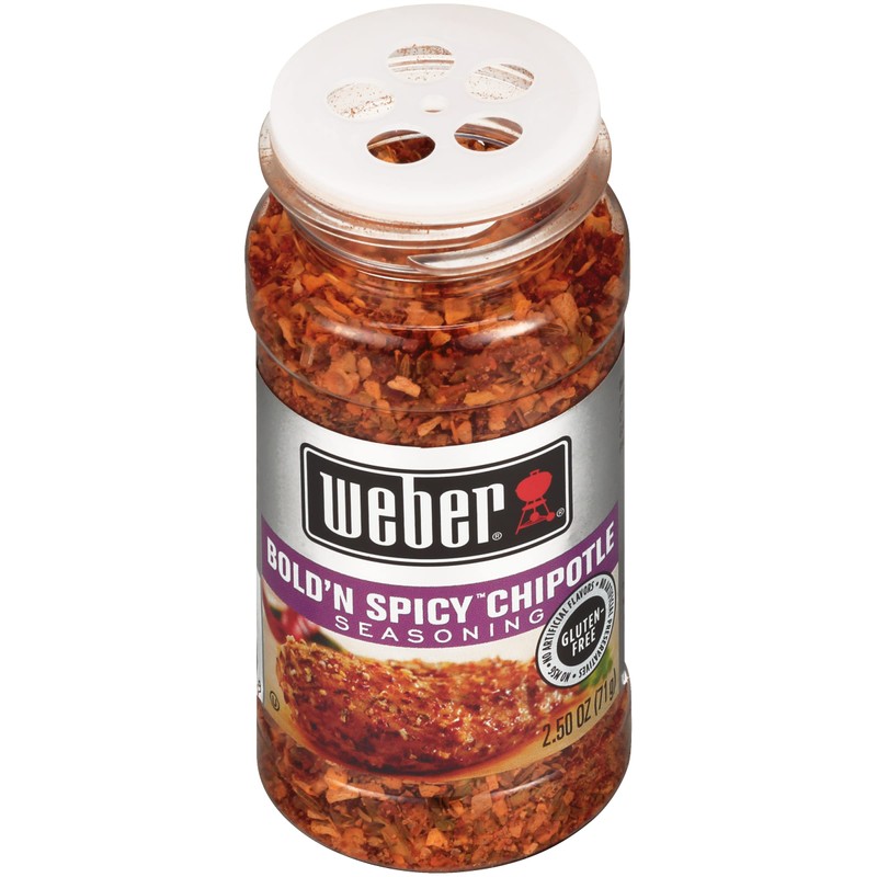 Weber Bold 'N Spicy Chipotle Seasoning, 2.5 oz