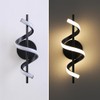 GLW Modern Wall sconces Set of 2 LED Simple Wall