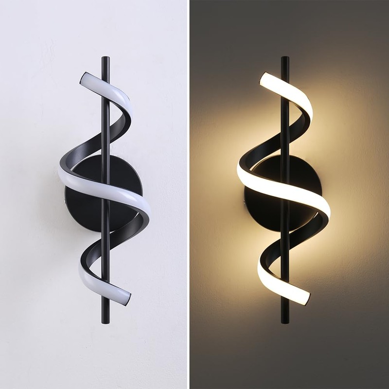 GLW Modern Wall sconces Set of 2 LED Simple Wall