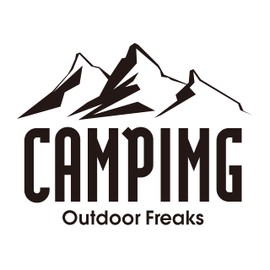 Original Design Store [Camp Sticker] Cutting Sticker 3.9 x 3.0 inches (10 x 7.7 cm), Black, Black, Outdoor, Car, Motorcycle, Outdoor, Waterproof